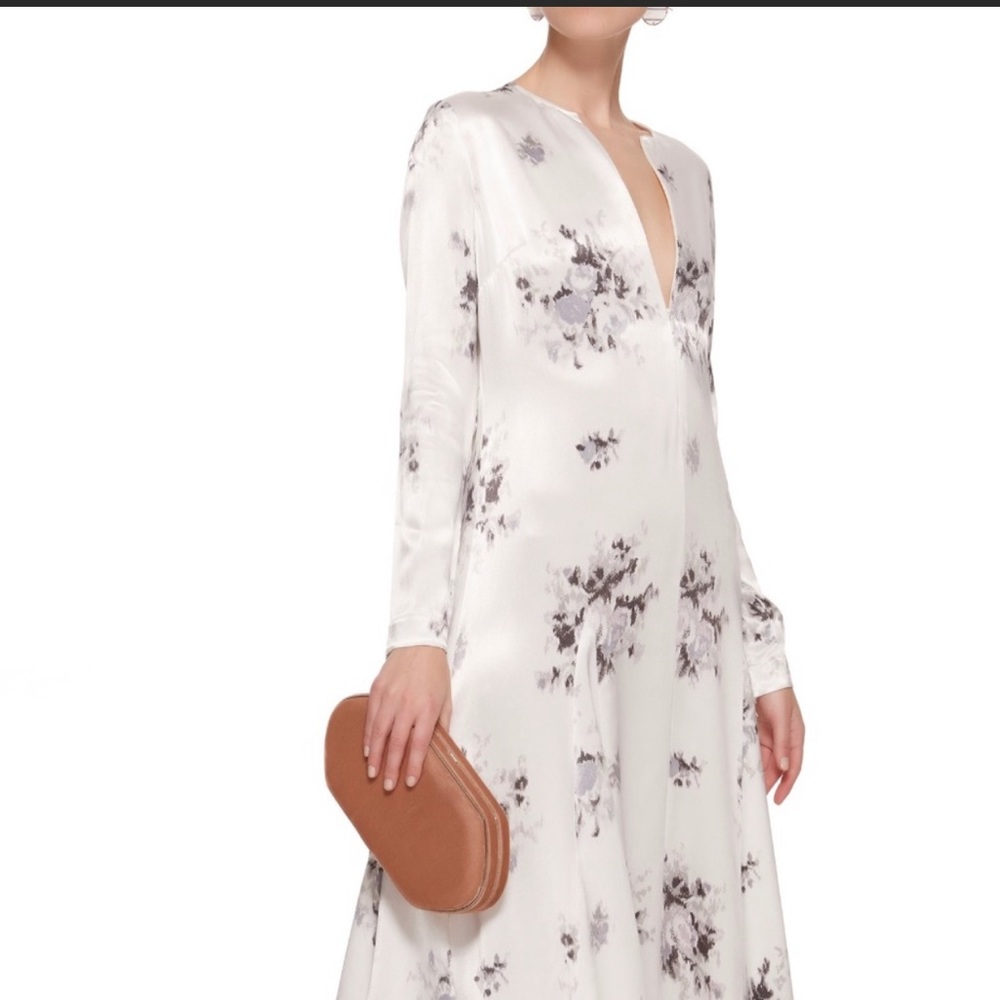 GANNI Silk Floral printed Cameron dress- worn 1x!